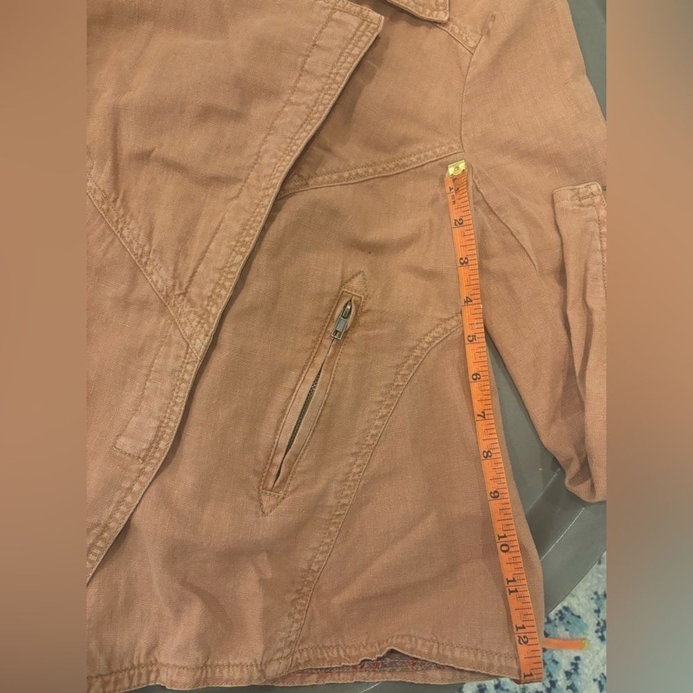 Free People Moto Asymmetrical Zipper Jacket |Small - Picture 8 of 11